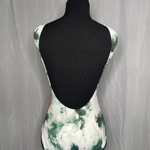 NEW Luckyleo Dancewear Leotard Ballet Leotard in ALLURE Style EMERALD CLOUD M - Picture 4 of 4